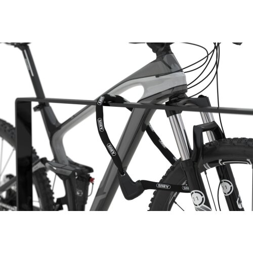 Fahrradanlehnbügel 9600 Black Edition, zum Einbetonieren, ohne Querholm