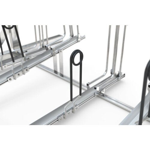 Doppelstockparker Lindau Profi einseitig, 500 mm Radabstand, 2