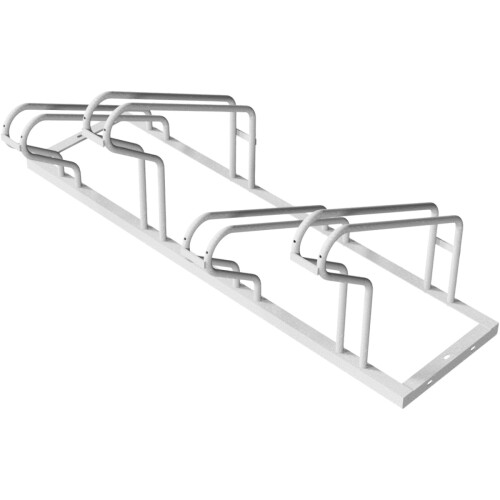 Fahrradständer Typ 1000, einseitig Stellplätze 4