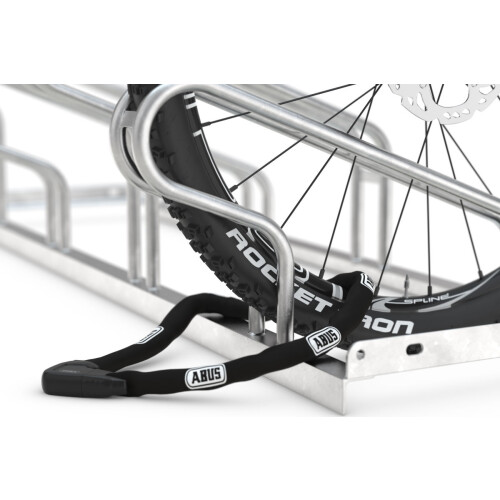 Fahrradständer Typ 1000, einseitig Stellplätze 8