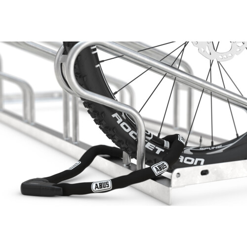 Bügelparker Typ 1000, zweiseitig Stellplätze 6