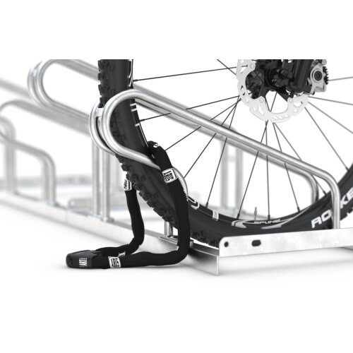 Bügelparker Typ 2000, zweiseitig Modell Typ 2000  Radabstand 350 Stellplätze 4