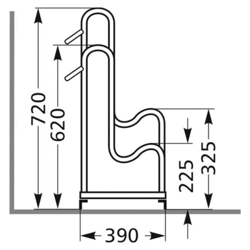 Standparker Typ 4000, einseitig