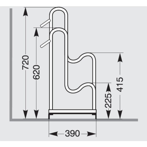 Bügelparker Balloon® Bike-Rack BALLOON® BIKE-RACK
