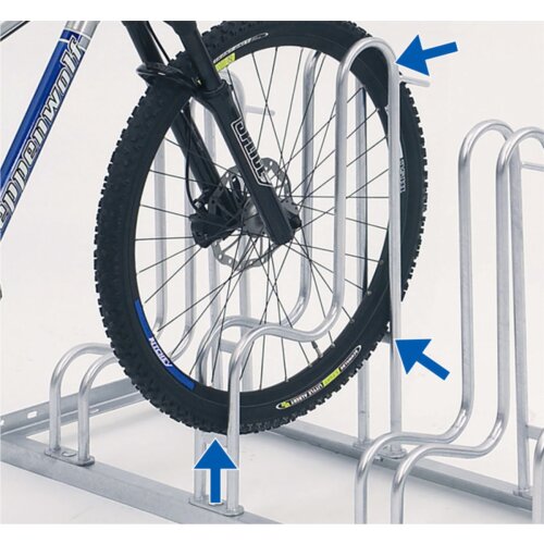 Bügelparker Balloon® Bike-Rack BALLOON® BIKE-RACK Stellplätze 2