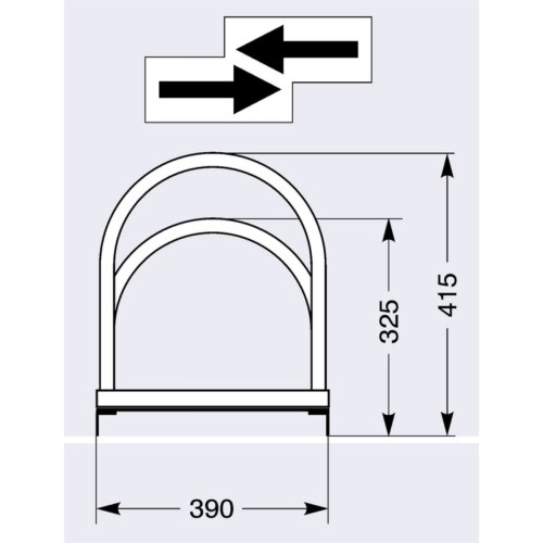 Bogenparker Typ 5000, zweiseitig
