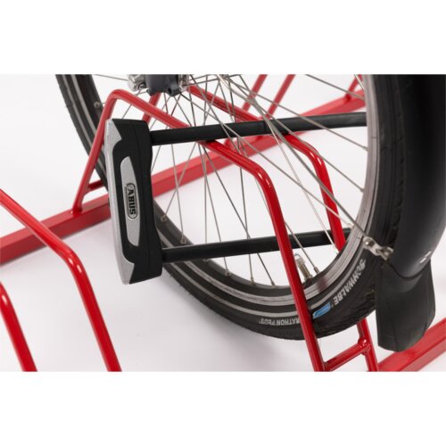 Werbe-Fahrradständer Typ EW 7004 mit Laufrollen