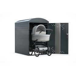 Kinderwagenbox B, Seitenwand links und rechts