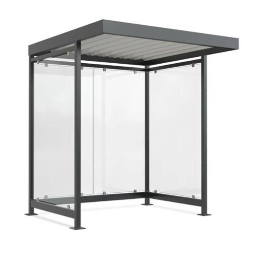 Fahrradüberdachung K2 a/a, einseitig