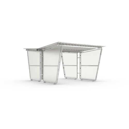 Überdachungssystem Siegen S27, doppelseitig