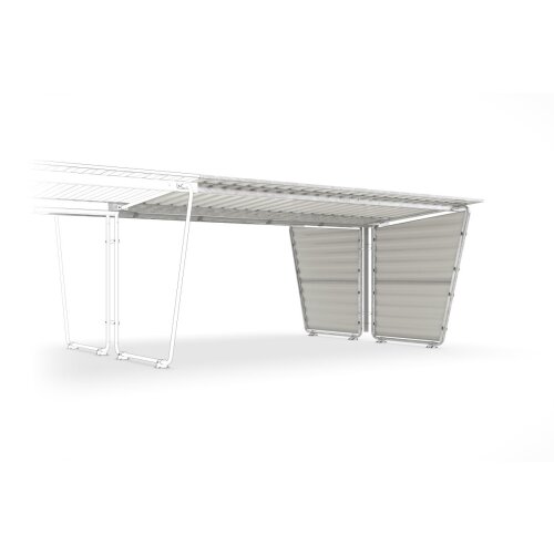 Anbaueinheit für Überdachungssystem Siegen S28, doppelseitig