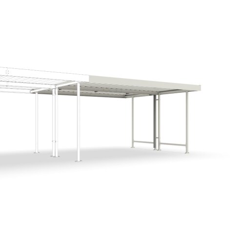 Anbaueinheit für Überdachungssystem Leipzig L42, doppelseitig