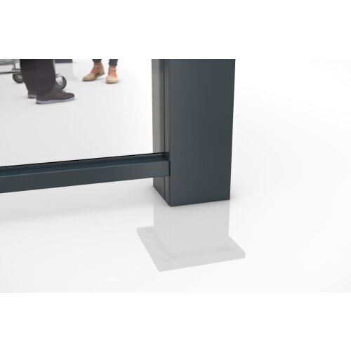 Überdachungssystem Trolley Shelter F, 19,10 m²