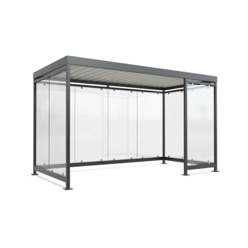 Raucherunterstand Modell K4 b/c