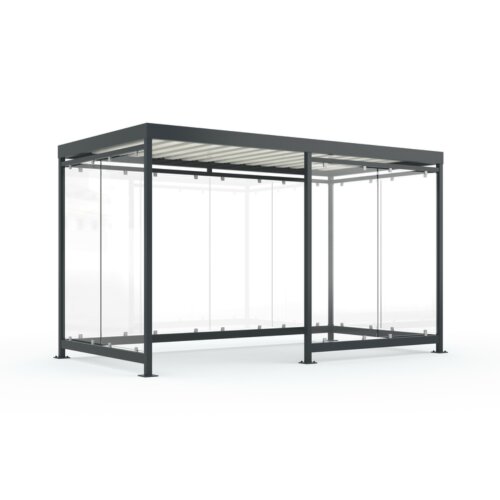 Raucherunterstand Modell K4 b/d