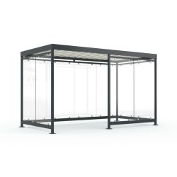 Raucherunterstand Modell K4 b/d