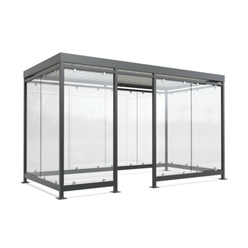 Raucherunterstand Modell K4 c/d