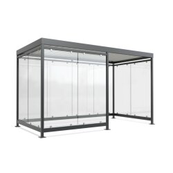 Raucherunterstand Modell K4 d/b