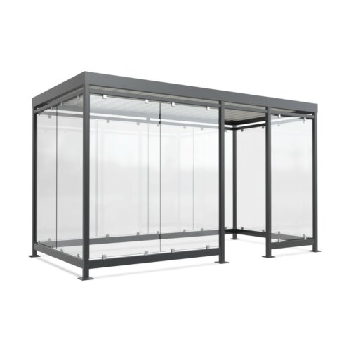 Raucherunterstand Modell K4 d/c