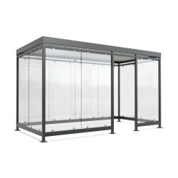 Raucherunterstand Modell K4 d/c