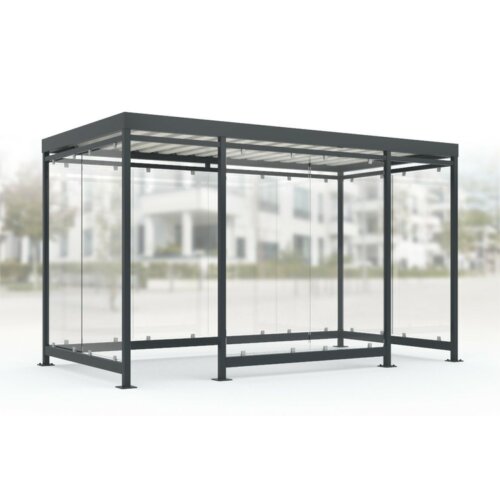 Raucherunterstand Modell K4 b/b/b