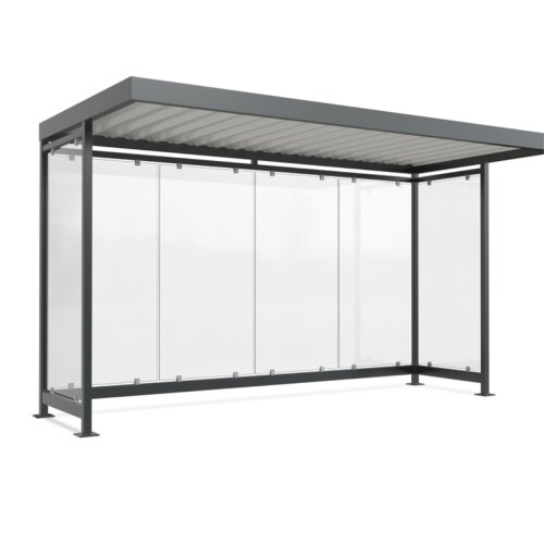 Wartehalle Modell K4 a/a, einseitig