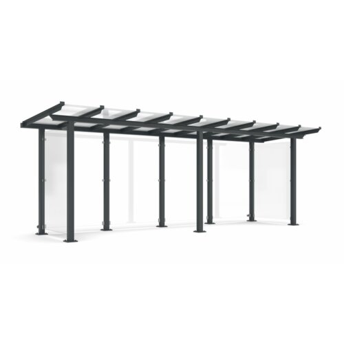 Wartehalle Modell P14, einseitig