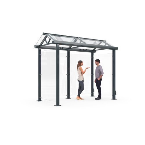 Wartehalle Zürich Z, Breite 3000 mm, 5,30 m²