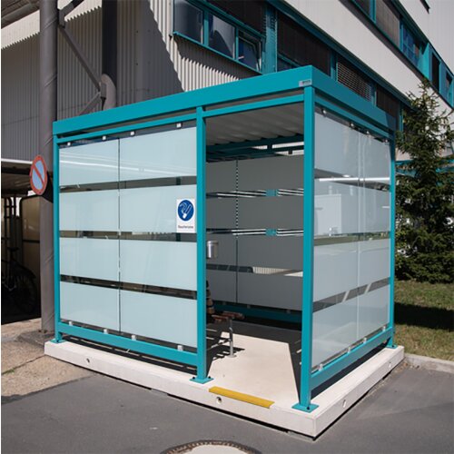 Fertigteilfundament für Überdachung Modell K3