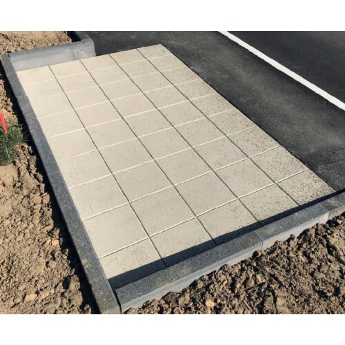 Fertigteilfundament für Überdachung Modell K4