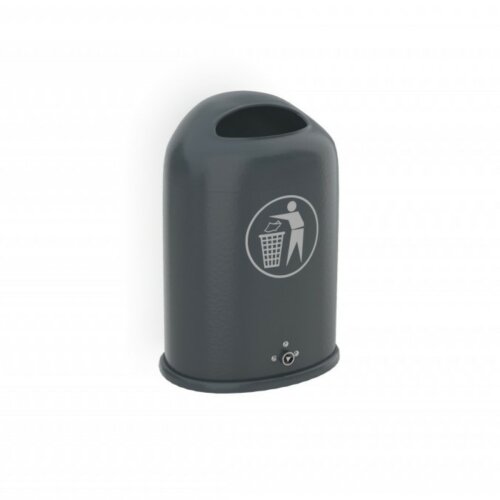 Abfallbehälter Saluna/Saluna+ (Zubehörartikel für Überdachungen Jena, K, P) Piktogramm ohne  Variante Modell Saluna ohne Ascher