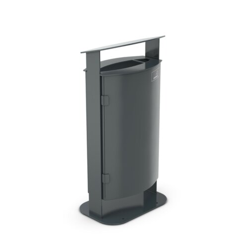 Abfallbehälter Kaspa/Kaspa+ (Zubehörartikel für Überdachungen Jena, K und P)