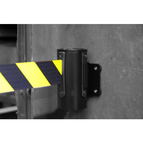 Wandgurtkassette P-Line Future Gehäuse Farbe anthrazit Gurt Farbe rot Verschluss mit Gurtendstück (Standard)