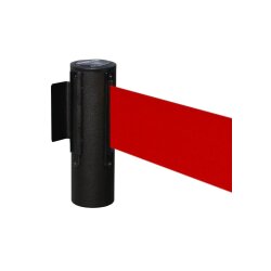 Wandgurtkassette P-Line 46 aus Metall, schwarz, breites...