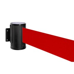 Wandgurtkassette P-Line 86 aus Metall, schwarz, breites...