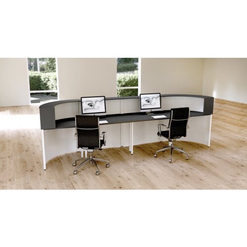 Empfangstheke Cercia 360 cm breit