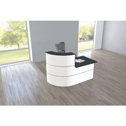 Empfangstheke Cercia Kompakt mit Beratungsplatz