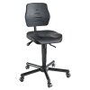 Arbeitsdrehstuhl tief Sitz aus PU