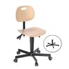 Arbeitsdrehstuhl tief Buche