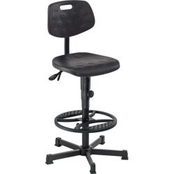 Arbeitsdrehstuhl tief PU manuelle Höhenverstellung...