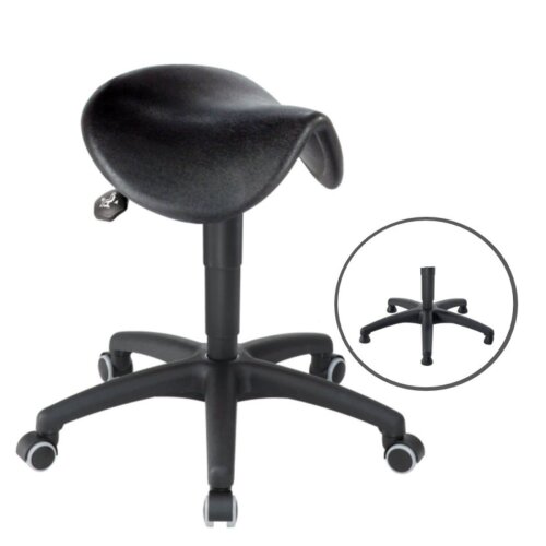 Sattel Hocker tief PU