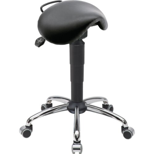 Hocker Sattel klein KL auf Sitz-Stopp-Rollen