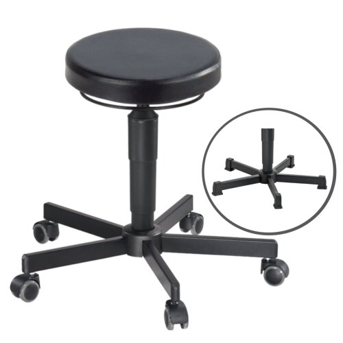 Arbeitshocker PU Sitz