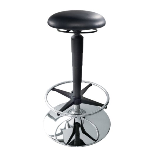 Arbeitshocker hoch mit Tellerfußkreuz