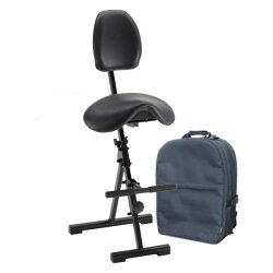 Stehhilfe Sattel zerlegbar mit Tasche manuelle...