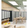 Kleinfachschrank 20 Fächer Korpus Lichtgrau RAL 7035 Türen Resedagrün RAL 6011 Türen mit Plexiglaseinsatz