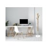 Designer Mantelständer Holz & Weiss