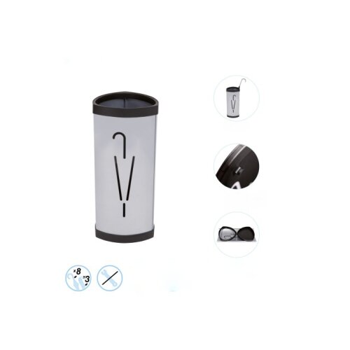 Regenschirmständer Tria  Silbergrau