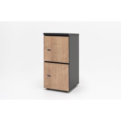 Schliessfachschrank Holz mit Einwurfschlitz, Abteilbreite...