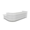 Empfangstheke Vero 344 cm breit L-Form mit Beratungsplatz